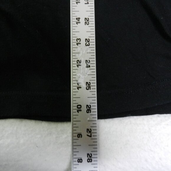 Ice Cream Cone Graphic T-Shirt Adult Size Small Black White Big Logo CRewneck - Picture 3 of 9